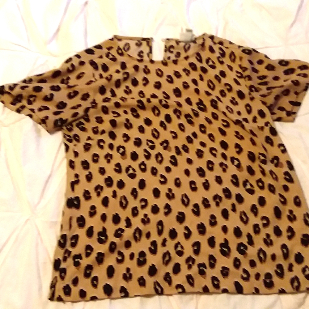 Leopard blouse